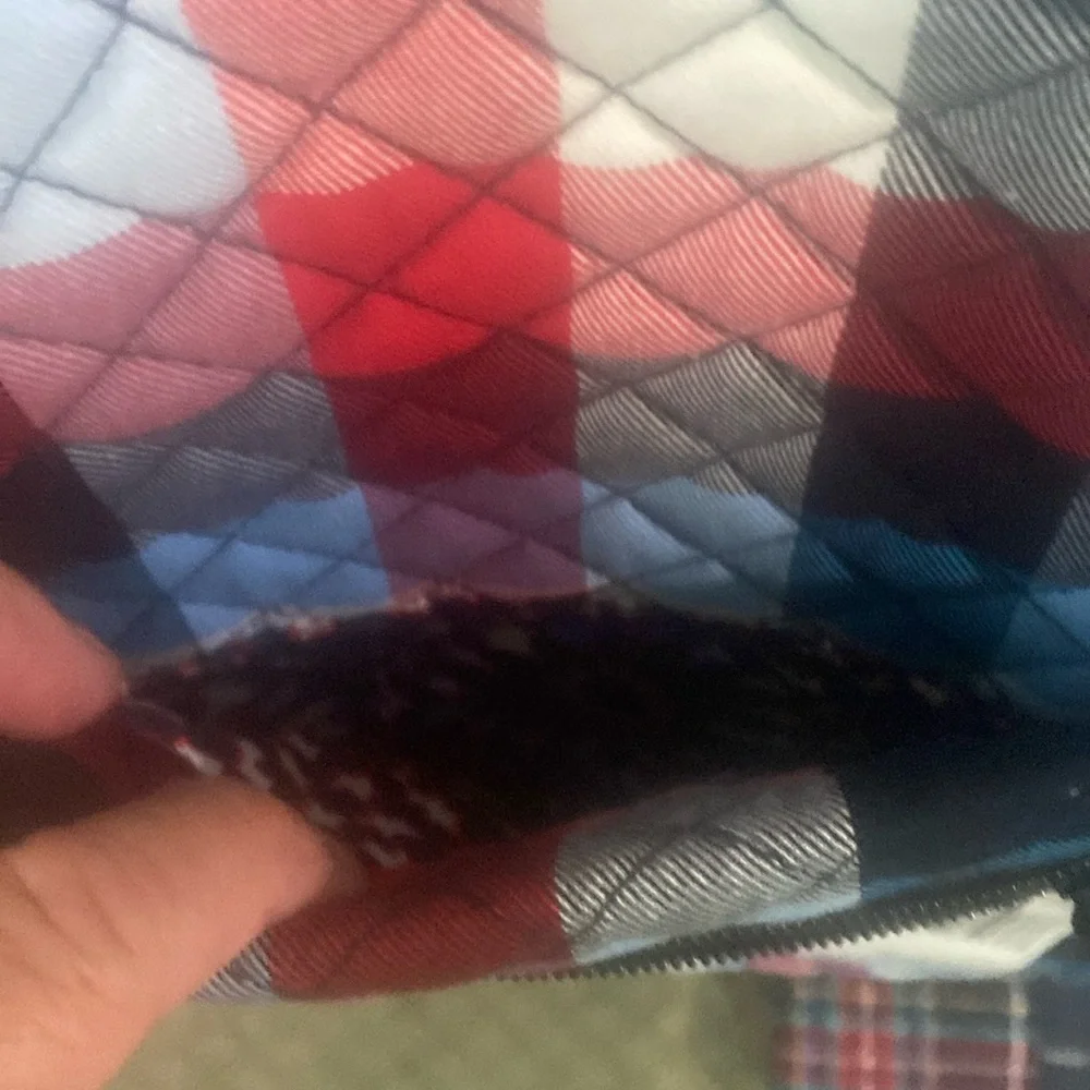 🆕💙❤️Vera Bradley, VERA TOTE “Patriotic Plaid”